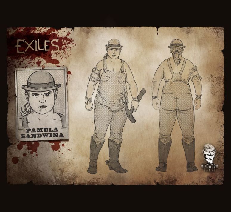 MWG - Exiles - Concept Art - Pam Sandwina